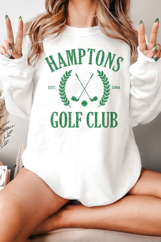 HAMPTONS GOLF CLUB GRAPHIC SWEATSHIRT