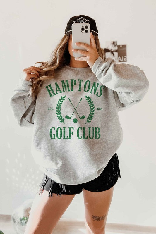 HAMPTONS GOLF CLUB GRAPHIC SWEATSHIRT