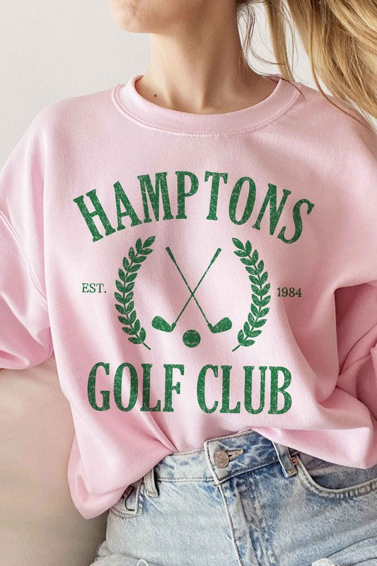 HAMPTONS GOLF CLUB GRAPHIC SWEATSHIRT