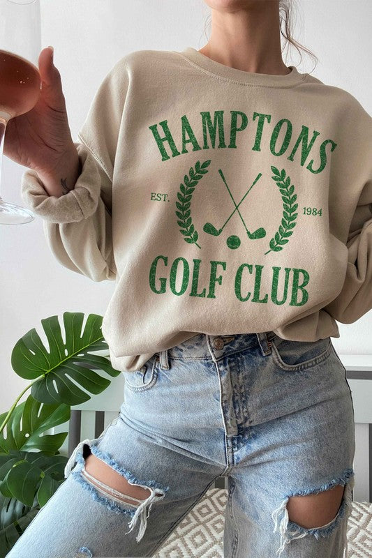 HAMPTONS GOLF CLUB GRAPHIC SWEATSHIRT