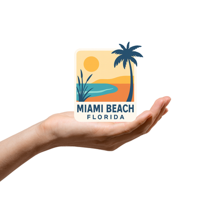 Miami, FL Sticker