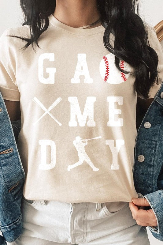 Game Day Baseball Graphic T Shirts