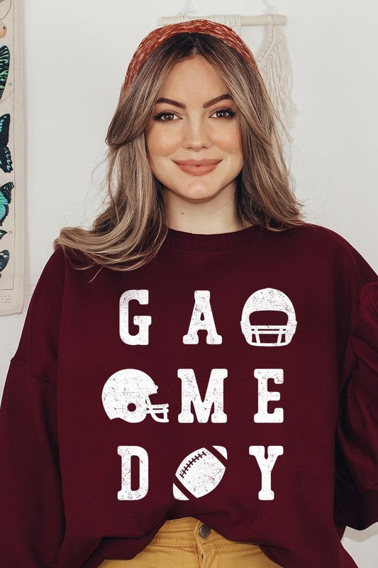 Gameday Football Graphic Fleece Sweatshirts