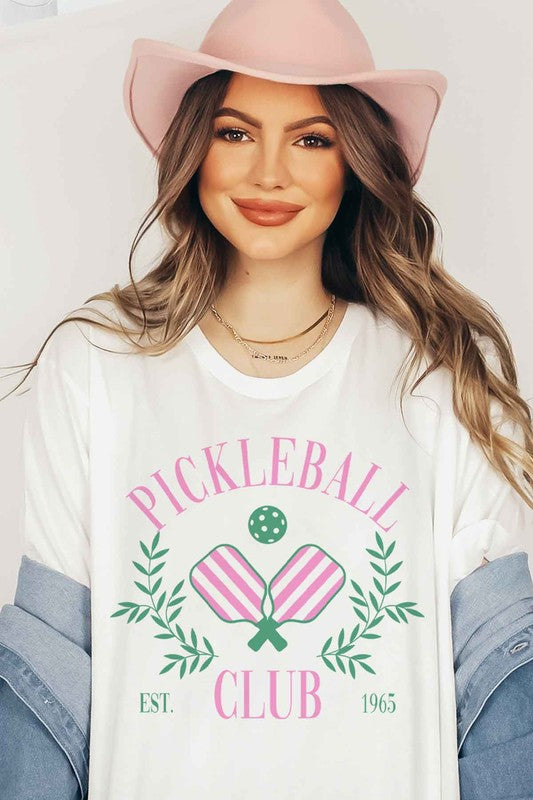 PICKLEBALL CLUB GRAPHIC TEE