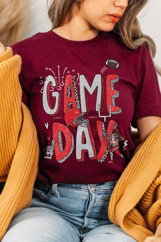 Game Day Football Graphic Tee