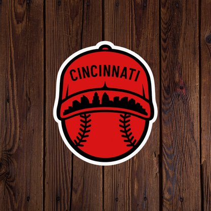 Cincinnati Baseball Sticker