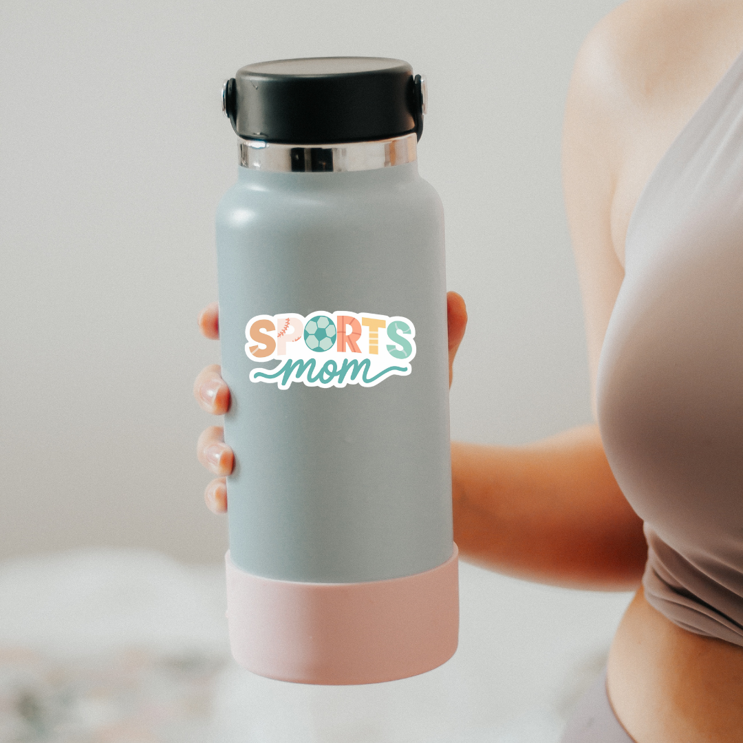 Sports Mom Sticker