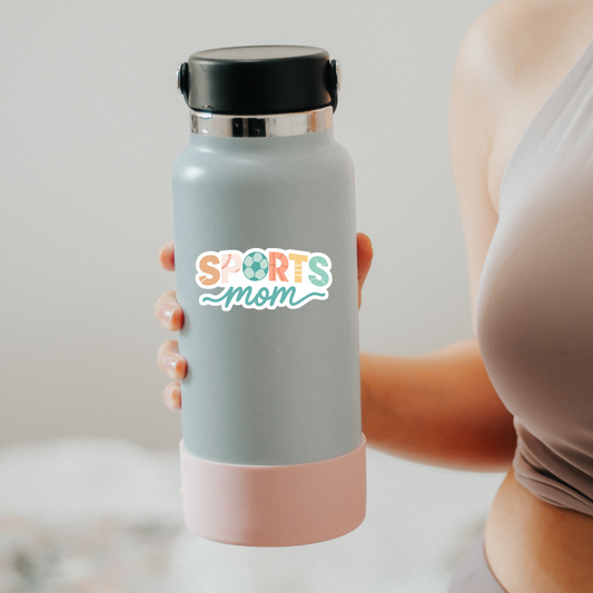 Sports Mom Sticker
