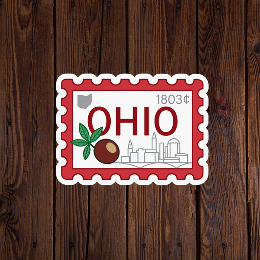 Ohio Stamp Sticker