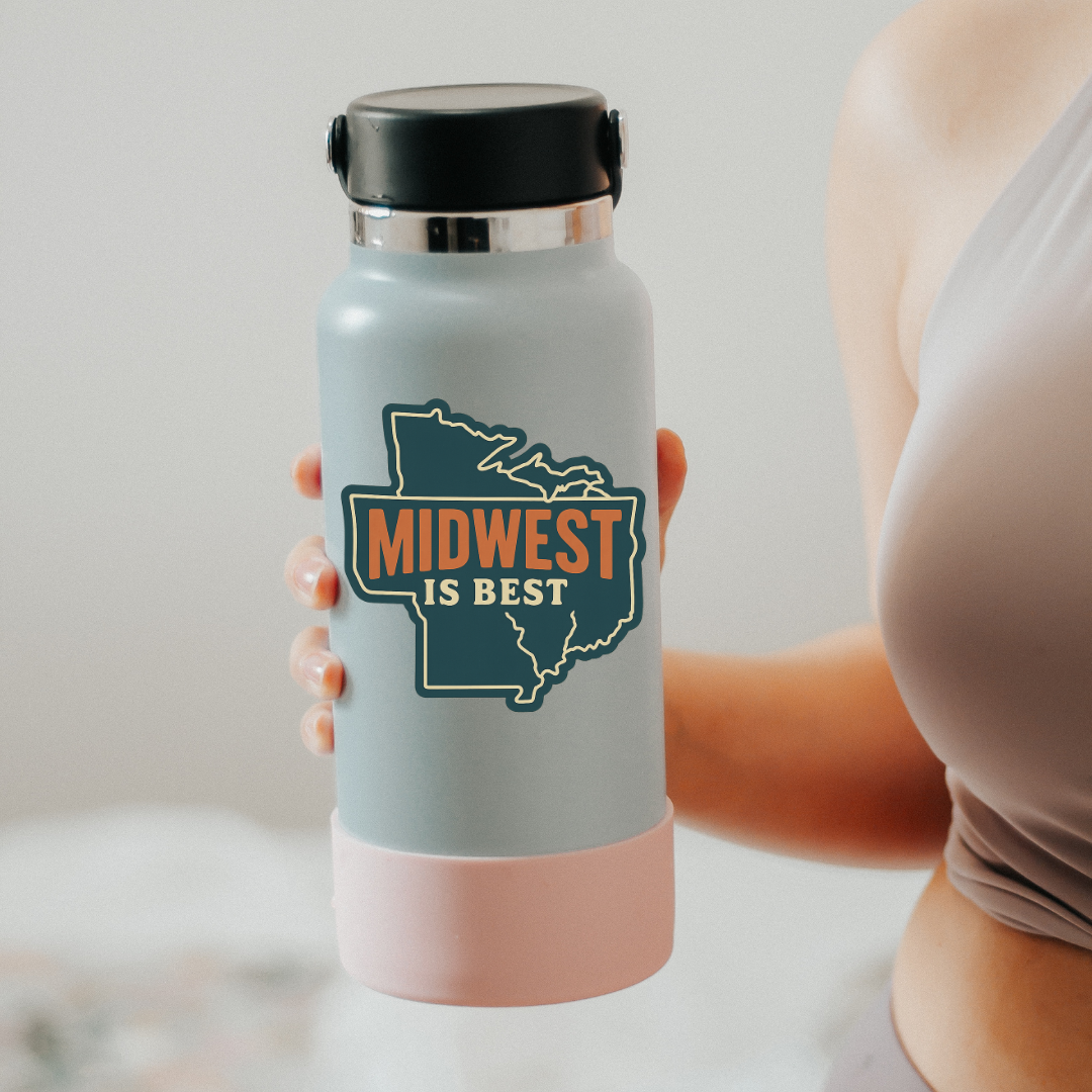 Midwest is the best sticker