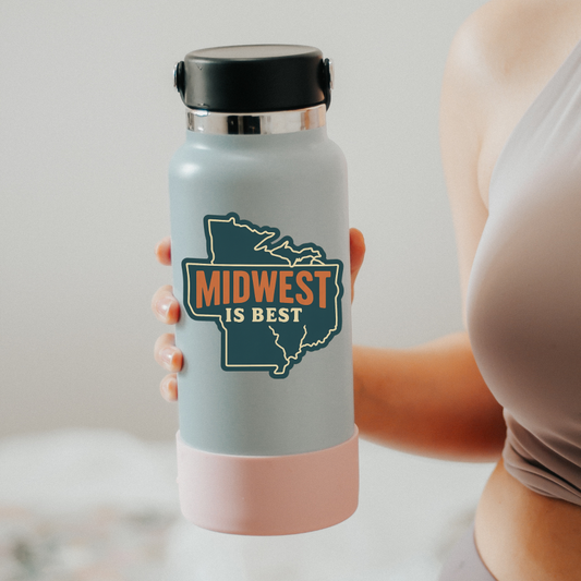 Midwest is the best sticker