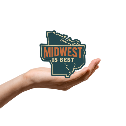 Midwest is the best sticker