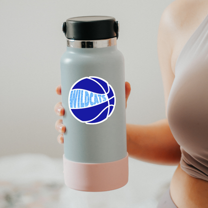 Wildcats basketball sticker