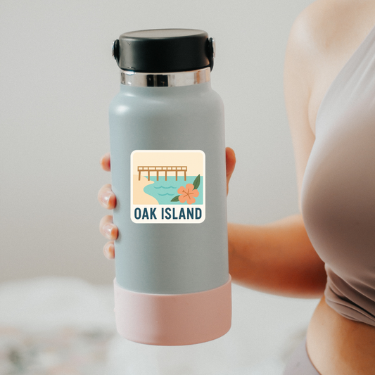 Oak Island Sticker