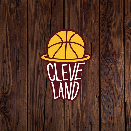 Cleveland Waterproof Vinyl Sticker