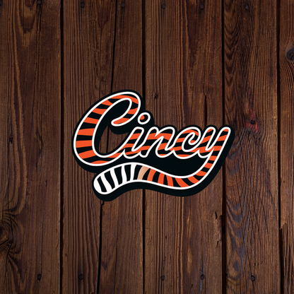 Cincy Sticker