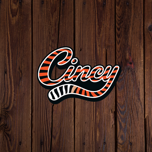 Cincy Sticker