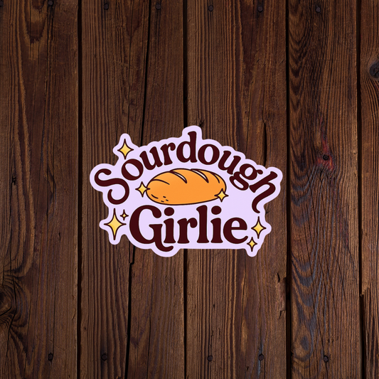 Sourdough Girlie Sticker