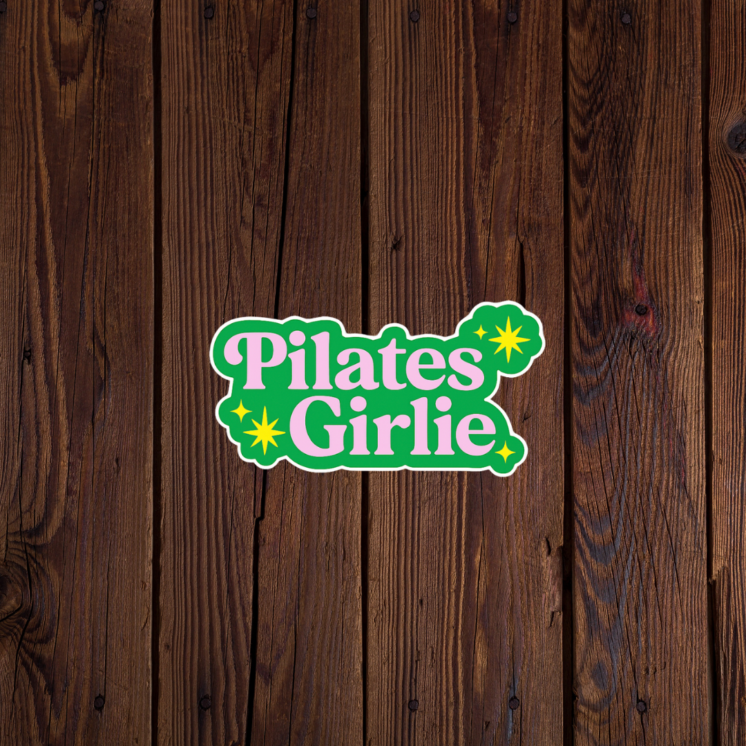Pilates Girlie Sticker |