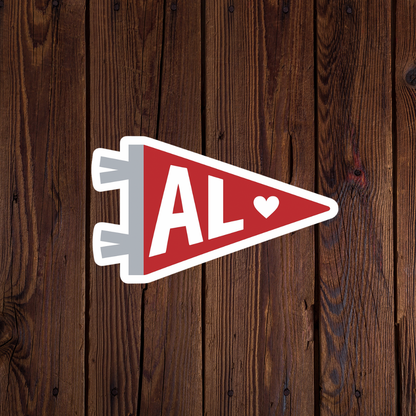 Alabama Flag Sticker