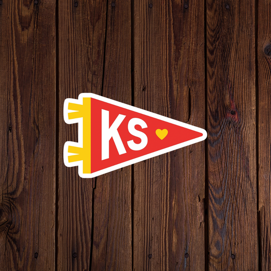Kansas Flag Sticker