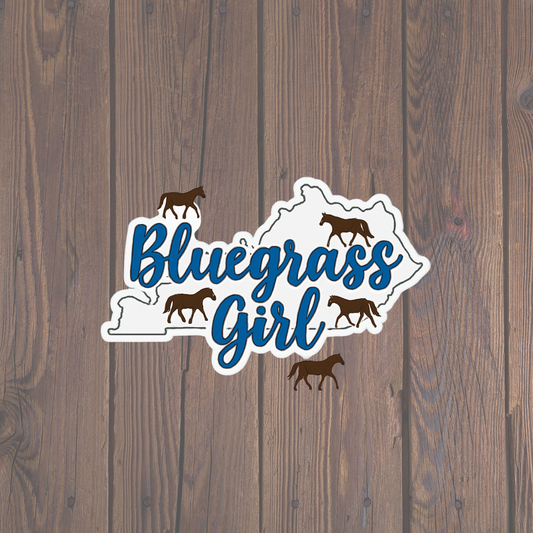 Bluegrass Girl Sticker