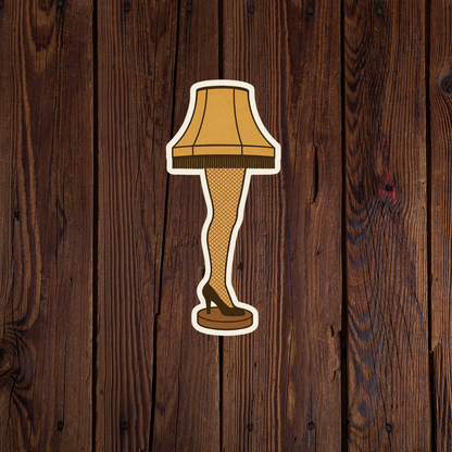 Leg Lamp Sticker