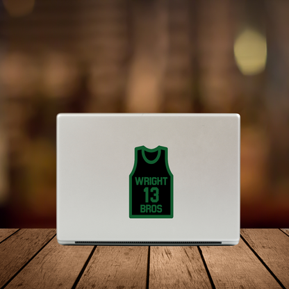 Wright Bros Jersey Sticker