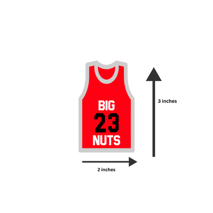 Big Nuts Jersey Sticker