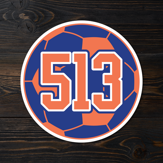 513 Soccer Ball Sticker