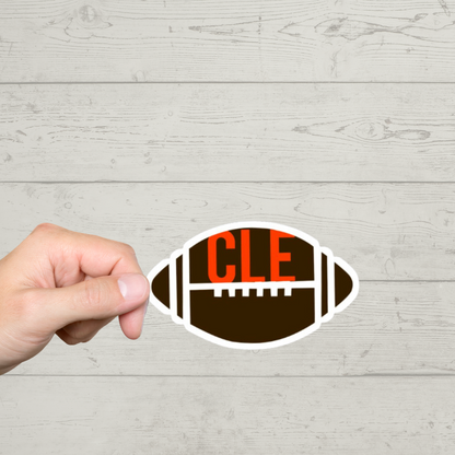 Cleveland Football Sticker