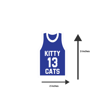 Kitty Cats Jersey Sticker