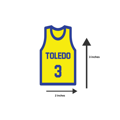 Toledo Jersey Sticker