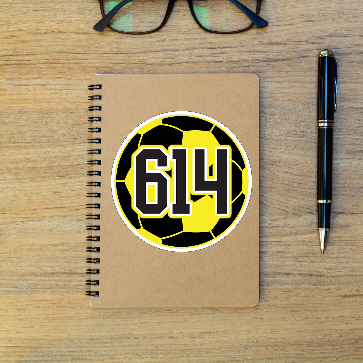 614 Soccer Ball Sticker