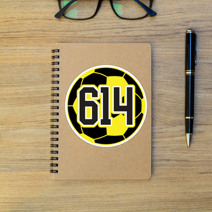 614 Soccer Ball Sticker