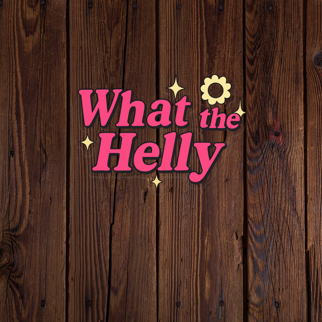 What the Helly Sticker