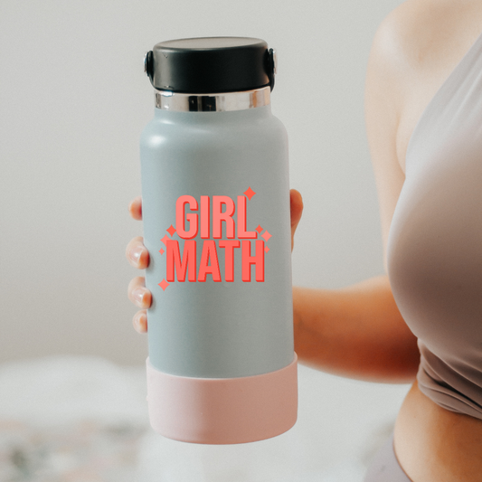 Girl Math Sticker