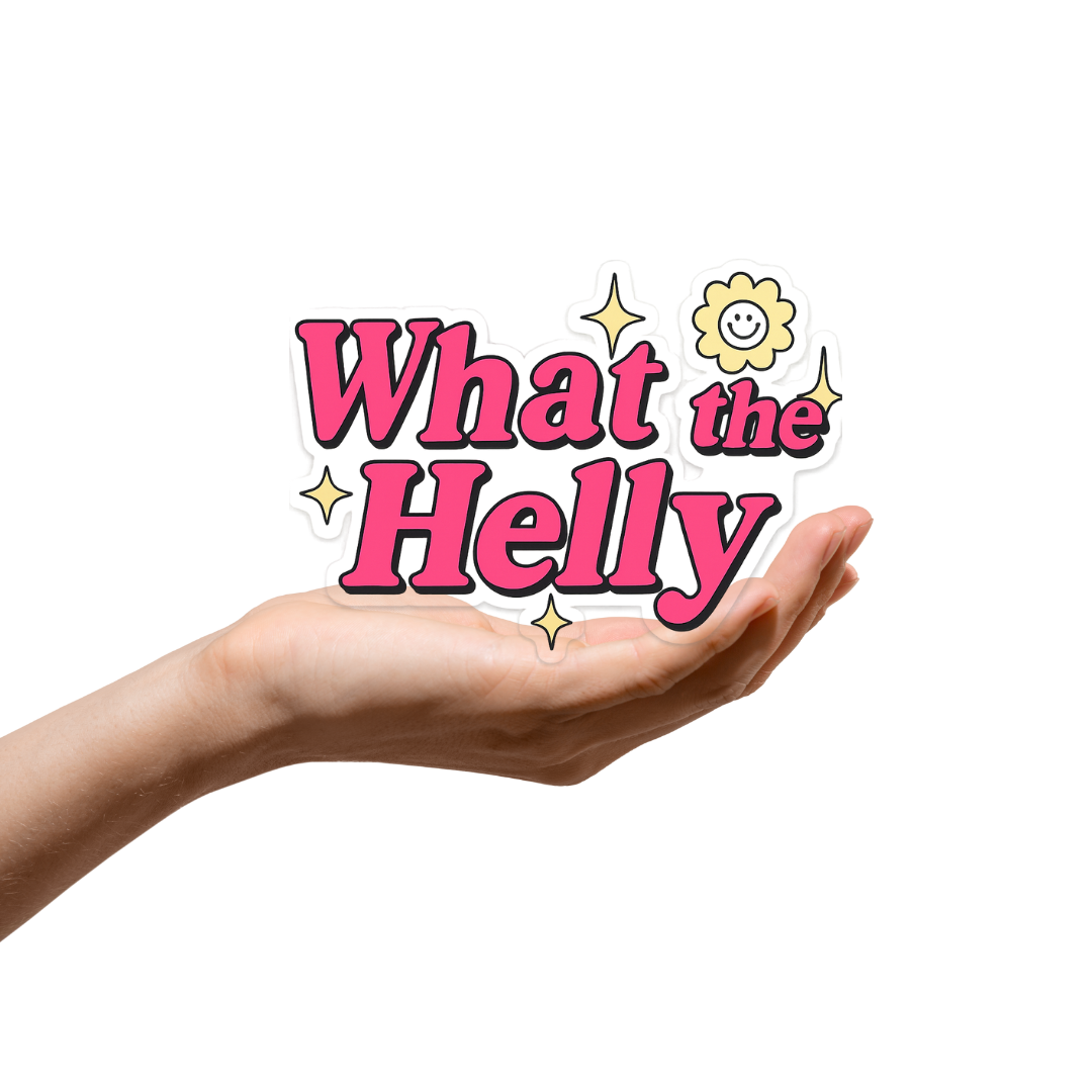 What the Helly Sticker