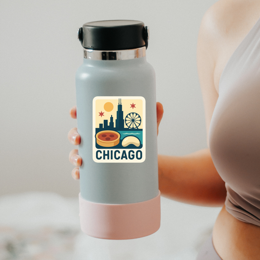 Chicago Icon Sticker