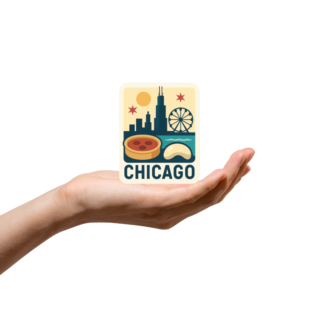 Chicago Icon Sticker