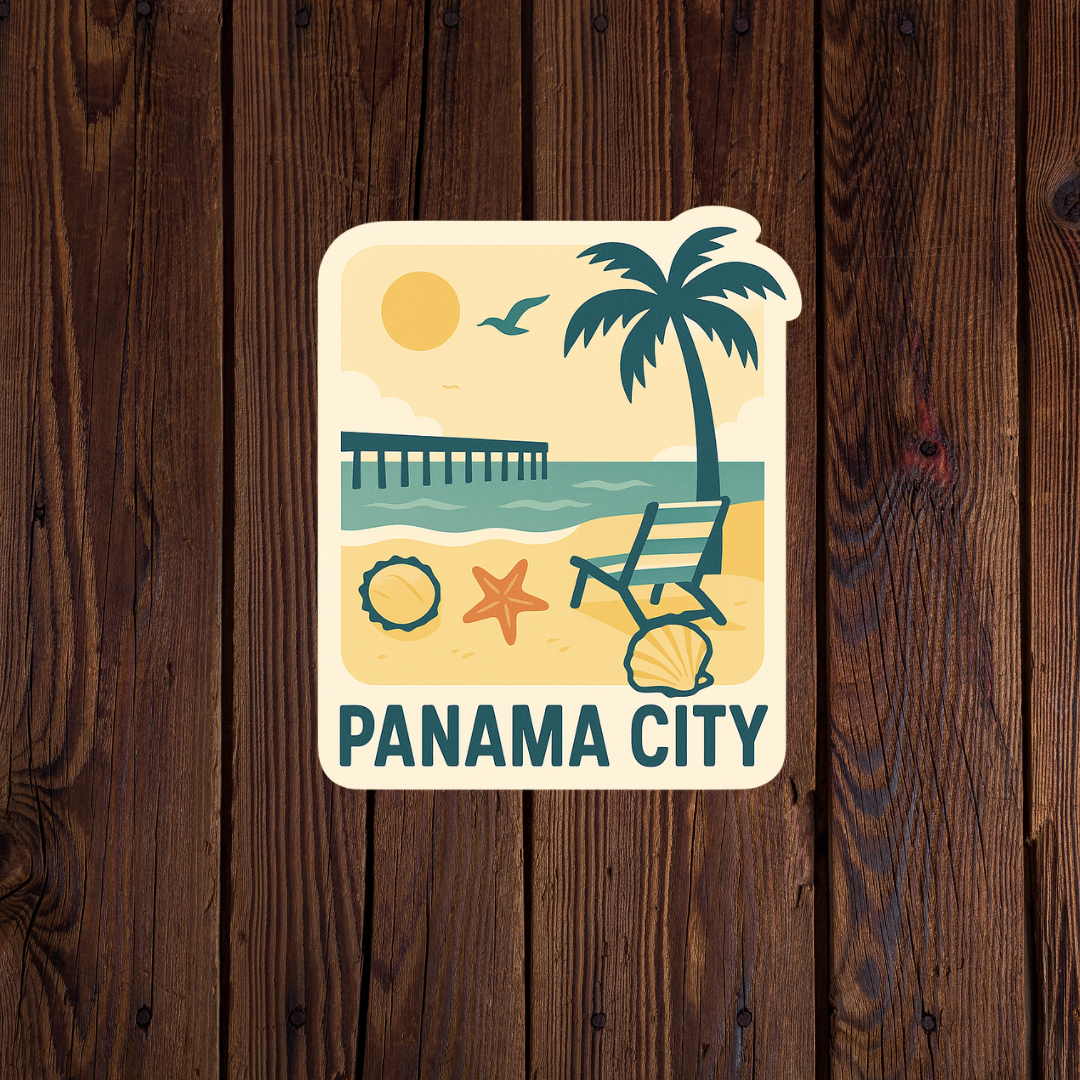 Panama City Sticker