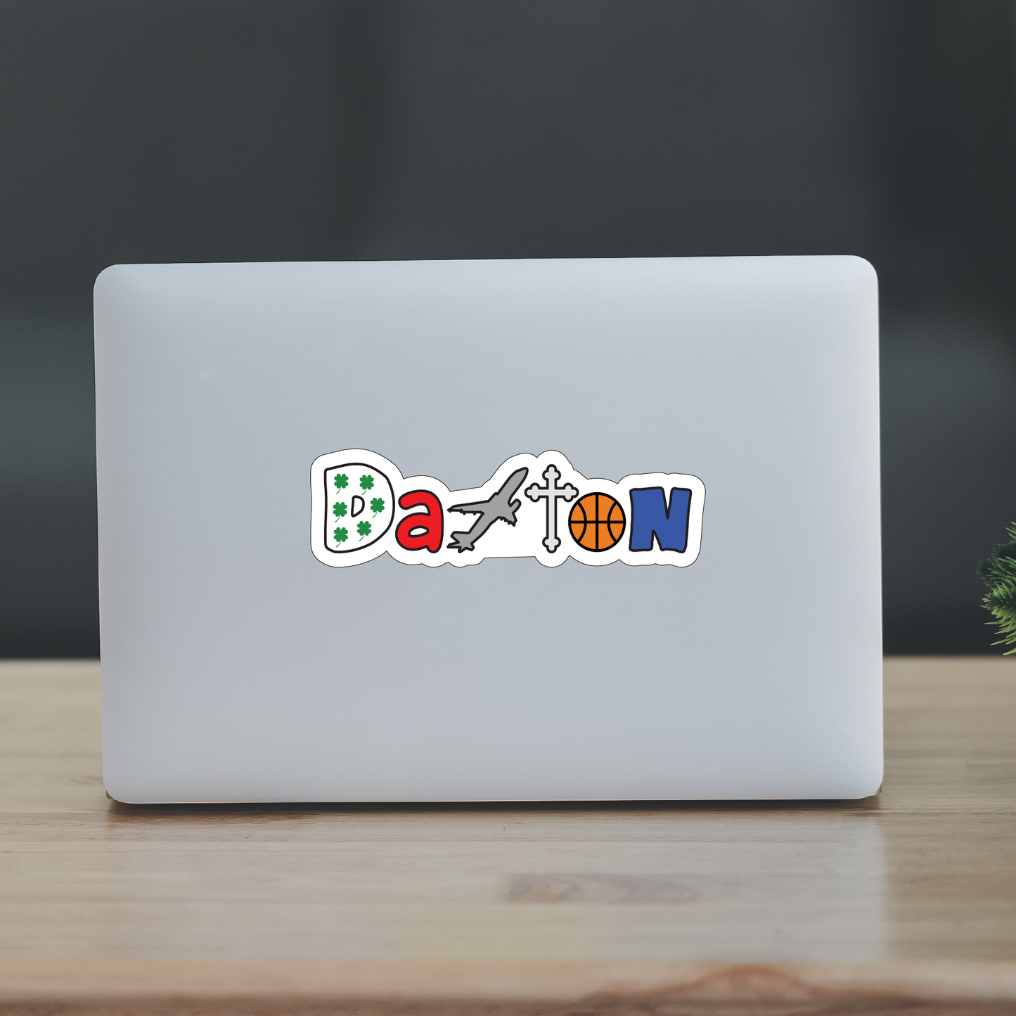 Dayton Fun Script Sticker