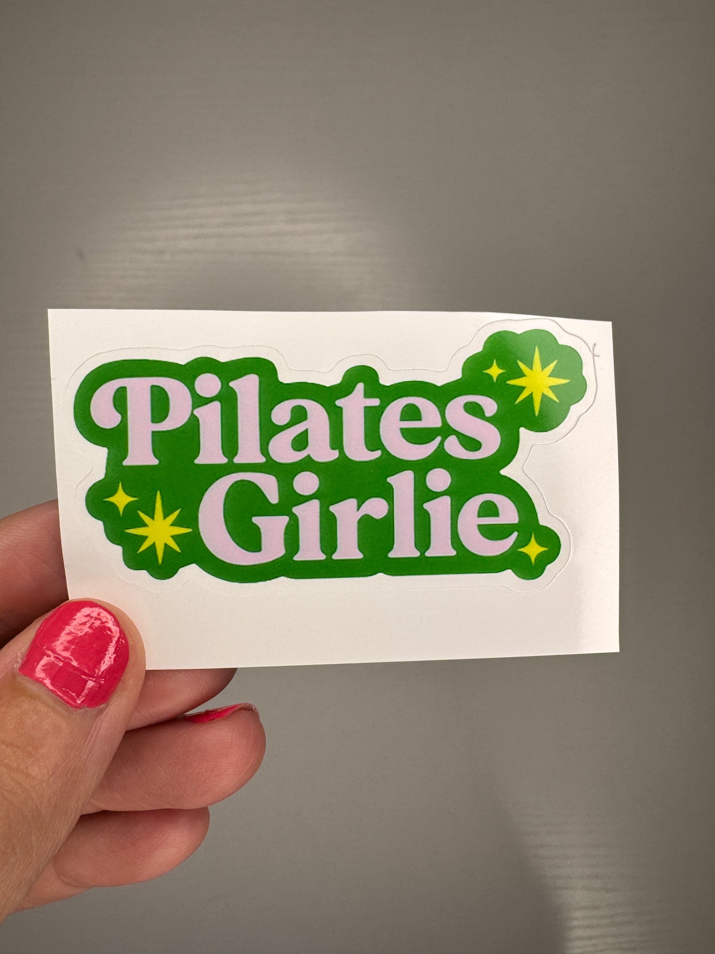 Pilates Girlie Sticker |