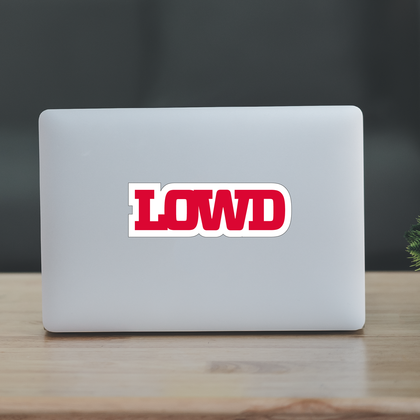 LOWD Dayton Red Sticker