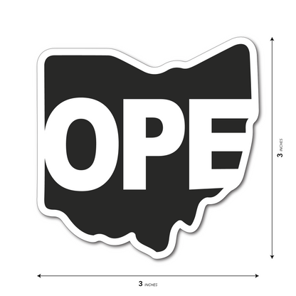 OPE Ohio Sticker