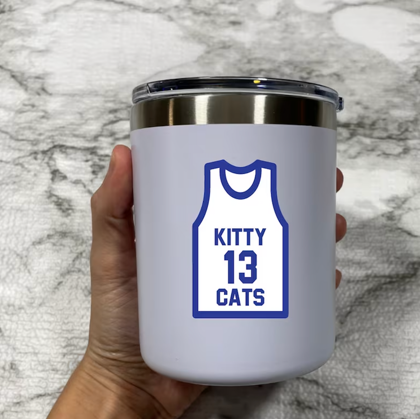 Kitty Cats Jersey 12oz Tumbler