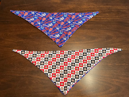 Reversible Dayton and Ohio Pet Bandana