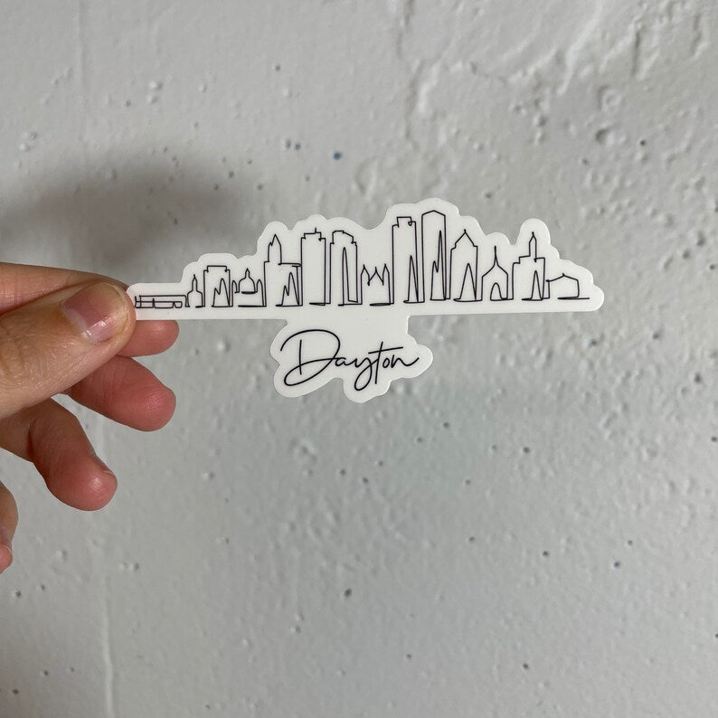 Dayton Skyline Sticker