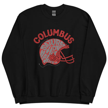 Saturdays Hit Harder in Columbus Sweatshirt