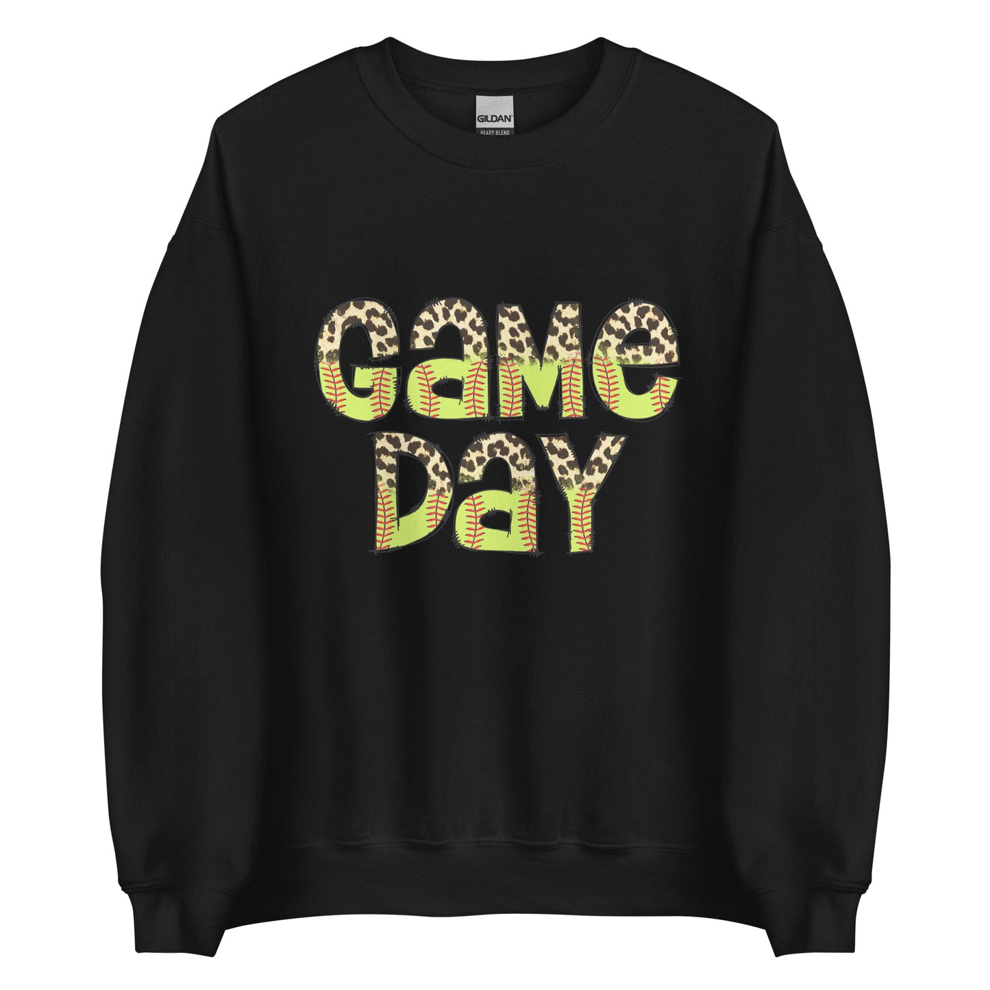 Cheetah Softball  Sweatshirt